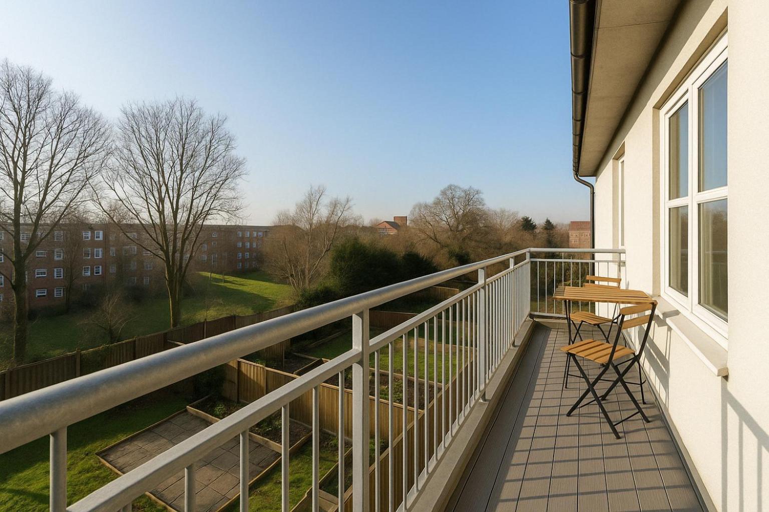 Apartamento 2 Bed With Balcony In Wembley Londres